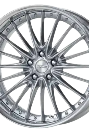 Work Schwert Regnitz 5x100 21x9.5+22 A Disk Silky Rich Silver Professional Grade