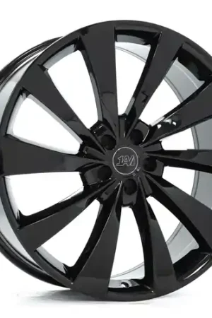 Axe ZX15 5x114 20X8.5+25 GLOSS BLACK Worldwide Shipping