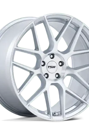 Buy Direct TSW TW002 LASARTHE 5X120 22x9 +27 GLOSS SILVER MACHINED