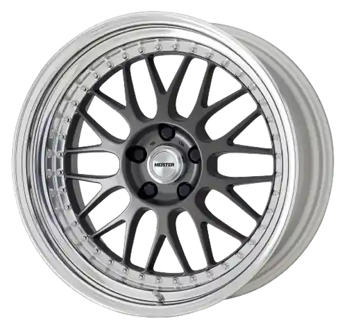 Free Shipping Work Meister M1 3p 5x120.65 18x9.5-9 R Disk Matte Gunmetal