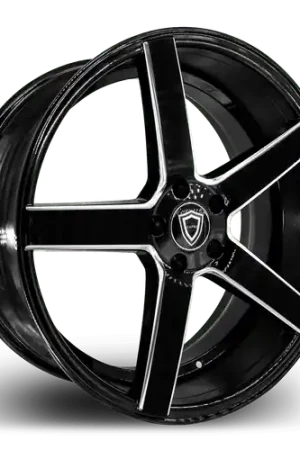 CAPRI LUXURY C5178 5x114.3 20x10+38 BLACK / MILLED Buy Direct