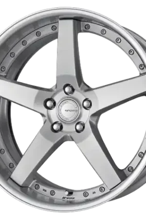 Trusted Brand Work Gnosis Gr203 5x112 21x12.5+38 W Disk Brush Silver Clear