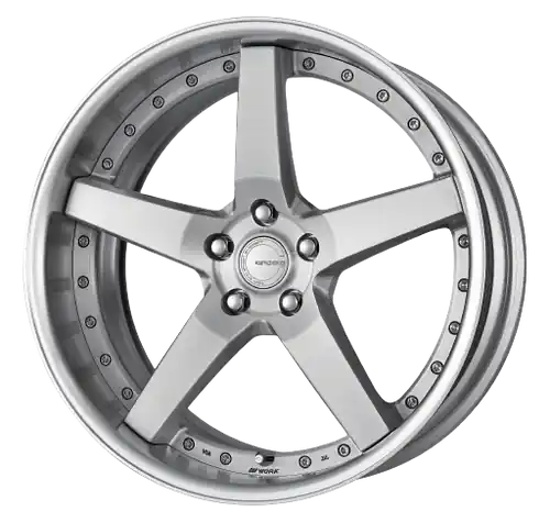 Trusted Brand Work Gnosis Gr203 5x112 21x12.5+38 W Disk Brush Silver Clear