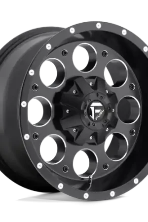 Fuel 1PC D525 REVOLVER 5X120.65/5X127 15X8 -18 MATTE BLACK MILLED Buy Today
