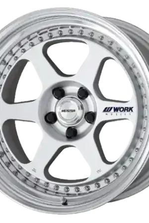 Work Meister L1 3P 5x108 19x11-4 L Disk Matte Silver Trusted Brand