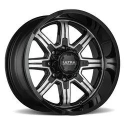 Time-Limited Ultra 229U Menace 5X135/5x139.7 16x8 +10 Gloss Black w/Machined Face