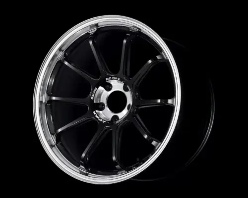 Premium Advan Racing RZ-DF2 5x114.3 20x10.5 +35 DIAMOND CUT & RACING TITANIUM BLACK