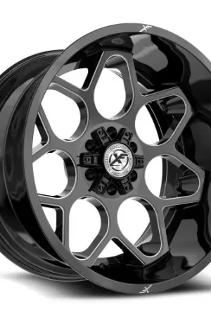 XF Off-Road XF-233 5x127/5x139.7 20x9 +12 Gloss Black & Milled Direct From Factory