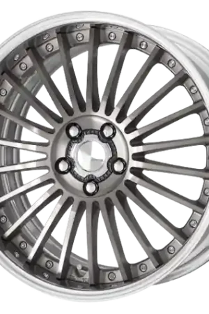 Work Lanvec Lf1 5x114.3 18x11+30 A Disk Trans Gray Polish One Day Deal