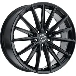 Shop Now Platinum 461BK Exodus 5X100 18x8 +35 Gloss Black with Clear-Coat