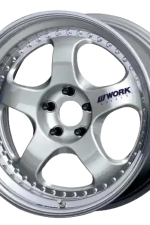 Work Meister S1 3P 5x112 18x14-34 L Disk Silver Clearance