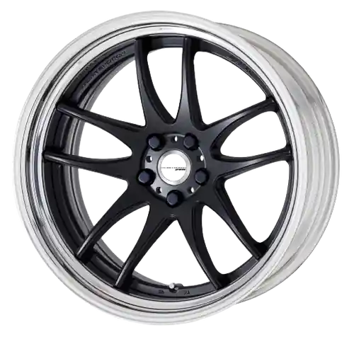 Work Cr 2P 5x115 19x9.0 +45 Matte Black Markdown