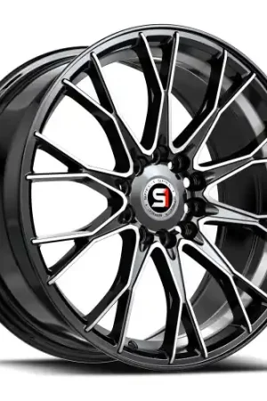 Spec-1 SP-59 4x100/4x114.3 18x8 +38 Gloss Black & Machined & Undercut Hot Picks