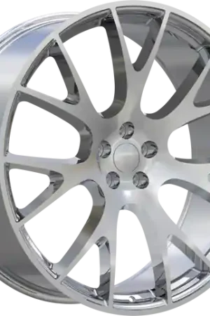 REPLICA 218 5X115 22x9.5 +15 CHROME In Demand