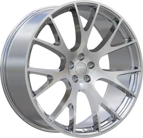 REPLICA 218 5X115 22x9.5 +15 CHROME In Demand