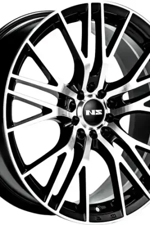 Ns Wheels NS1604 5x100/5x114.3 18x8 +38 Gloss Black Machined Must Have