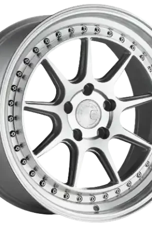 Aodhan DS-X 5x114.3 19x9.5 +22 Silver w/Machined Face Luxury