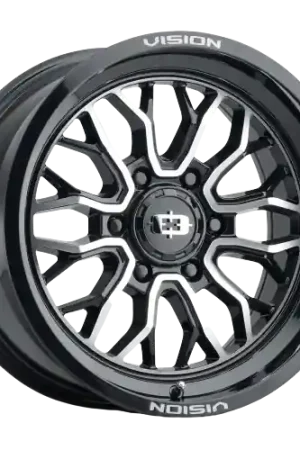 Vision Off-Road 402 Riot 8x165.1 18x9+12 Gloss Black Machined Face Buy Direct