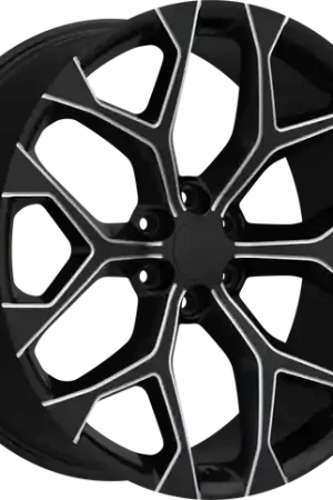 REPLICA 348 6X139.7 22x9.5 +30 BLACK AND MILLED Affordable