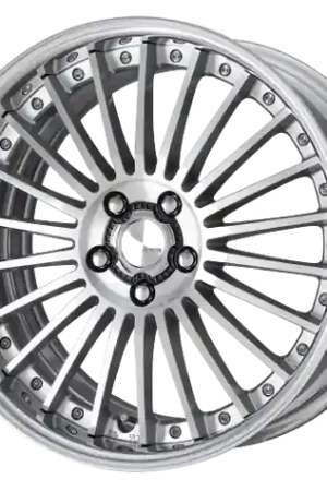 Hot Deal Work Lanvec Lf1 5x114.3 20x9.5+30 O Disk Machine Silver Polish