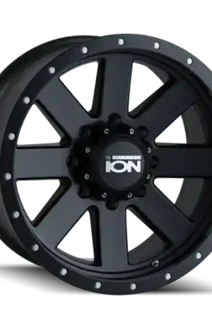 Ion Type 134 5x127 18x10-19 Matte Black/Black Beadlock Grab Now