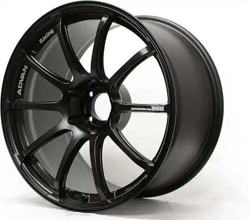 Warranty Included Advan Racing RSII 5x114.3 17x9.5 +15 SEMI GLOSS BLACK