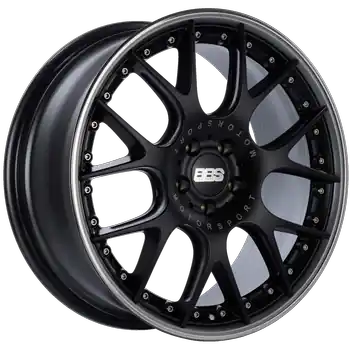 BBS CH-RII 5x120 20x9.5 +40 Satin Black Center Platinum Lip SS Rim Prot Buy Today