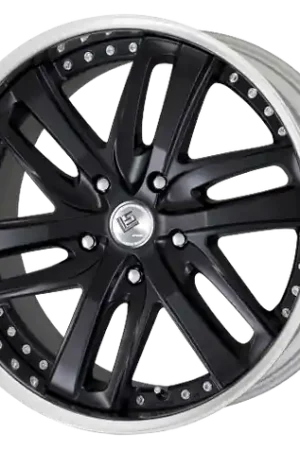 Work Ls Brightring Suv 6x139.7 22x9.5+46 O Disk Matte Black Time-Limited