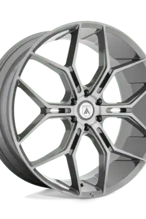 Asanti Black ABL-38 MONARCH TRUCK 6X120 22X9.5 +20 TITANIUM BRUSHED Fan Favorite