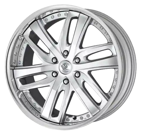 Direct From Factory Work Ls Brightring Suv 6x139.7 22x8+27 O Disk Calm Silver