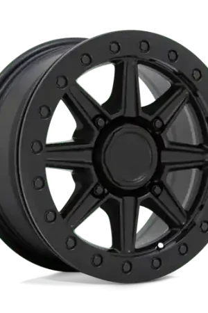 Must Have Black Rhino Powersports WEBB UTV BEADLOCK 4X110 15X7 +36 MATTE BLACK