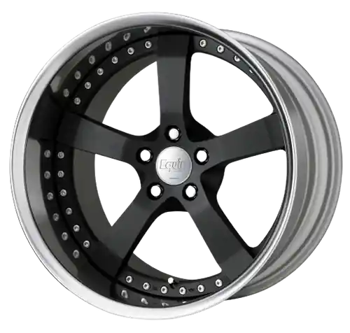 Work Equip E05 5x112 20x10.5+13 o disk Black Anodized Latest