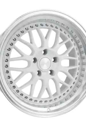 ESR Wheels SR SERIES SR01 5x100 18x9.5 +35 Gloss White Fan Favorite