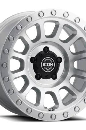 Icon Alloys HULSE 6x139.7 17x8.5 0mm SILVER MACHINED Latest
