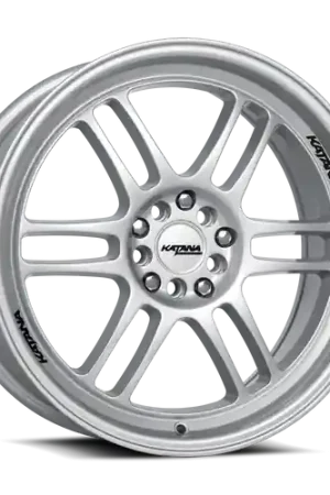 KATANA RACING KR02 5x120/5x114.3 18x8 +40 Glossy Sliver Sale