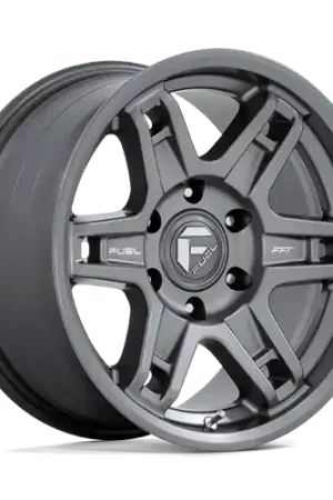 Fuel 1PC D838 SLAYER 6X139.7 17X8.5 -15 MATTE GUNMETAL Modern