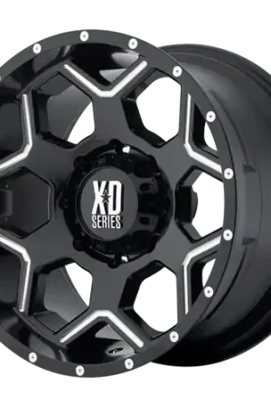 Popular XD XD812 CRUX 6X135 20X9 +18 GLOSS BLACK MILLED
