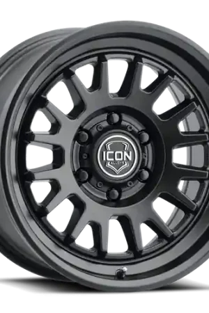 Icon Alloys ANZA 5x127 17x8.5 -6mm SATIN BLACK Factory Price