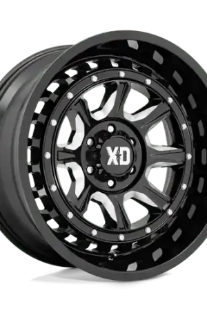 Cheap XD XD866 OUTLANDER 8X170 20X10 -18 GLOSS BLACK MILLED