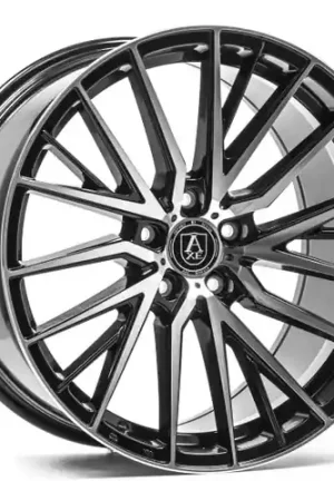 Axe EX40 5x114 20X8.5+25 BLACK AND POLISHED FACE Order Now