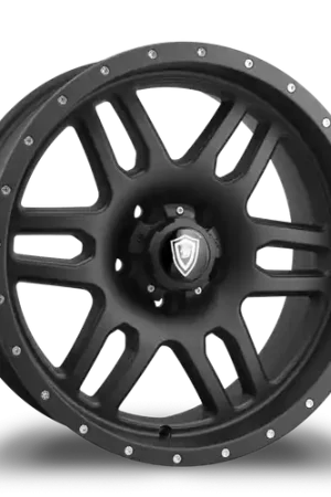 WHITE DIAMOND W3244 5x114.3 17x8-10 BLACK  - MATTE BLACK Direct From Factory