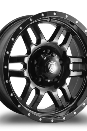 Free Delivery WHITE DIAMOND W3244 6x139.7 16x8-10 BLACK - GLOSSY BLACK