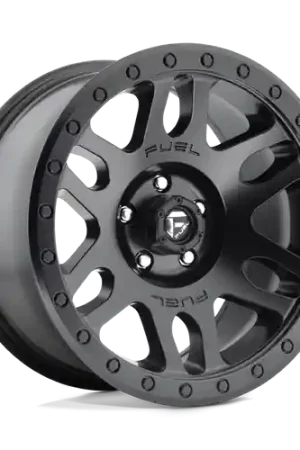Affordable Fuel 1PC D584 RECOIL 5X127 20X9 +1 MATTE BLACK