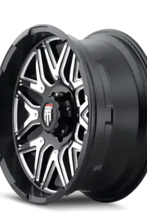 American Truxx Grind AT151 8x165.1 20x9+12 Matte Black/milled Budget