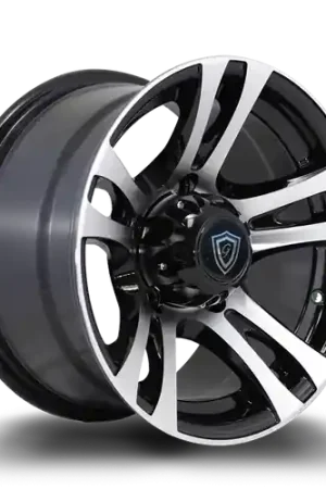 G - LINE ALLOYS G5010 5x139.7 16x8+5 BLACK / MACHINED Last Chance