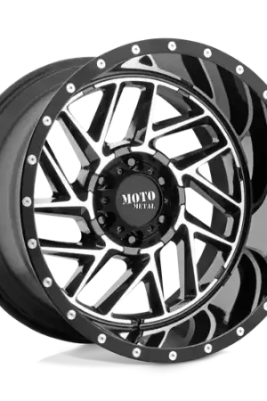 Moto Metal MO985 BREAKOUT 5X139.7 20X10 -18 GLOSS BLACK MACHINED New Arrival