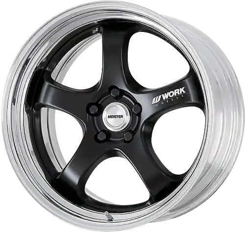 While Supplies Last Work Meister S1R 5x114.3 17x6.5+45 O Disk Matte Black