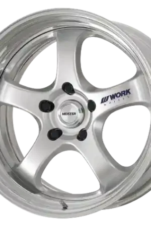 Work Meister S1R 5x120 18x7.5+0 A Disk Feinheit Silver II Free Delivery