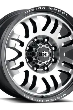 Hot Picks Vision Off-Road 409 Inferno 6x114.3 17x8.5+0 Gloss Black Machined Face