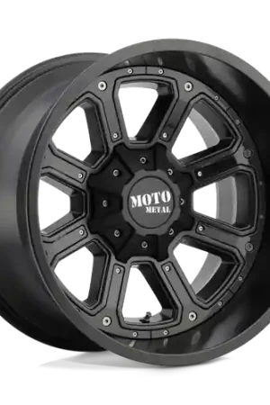 Moto Metal MO984 SHIFT 6X114.3 20X9 +18 MATTE BLACK GLOSS BLACK INSERTS Editor’s Pick